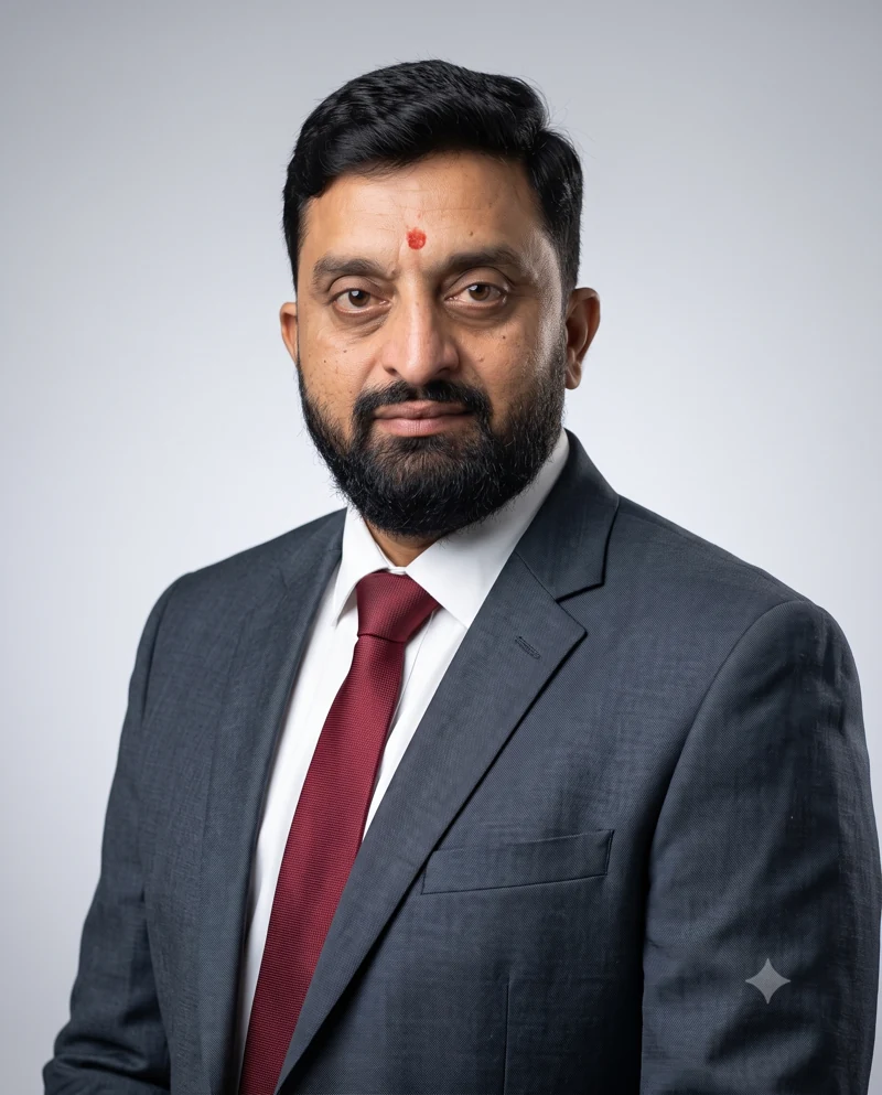 Portrait of Chandreshbhai Patel